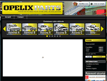 Tablet Screenshot of opelixparts.com